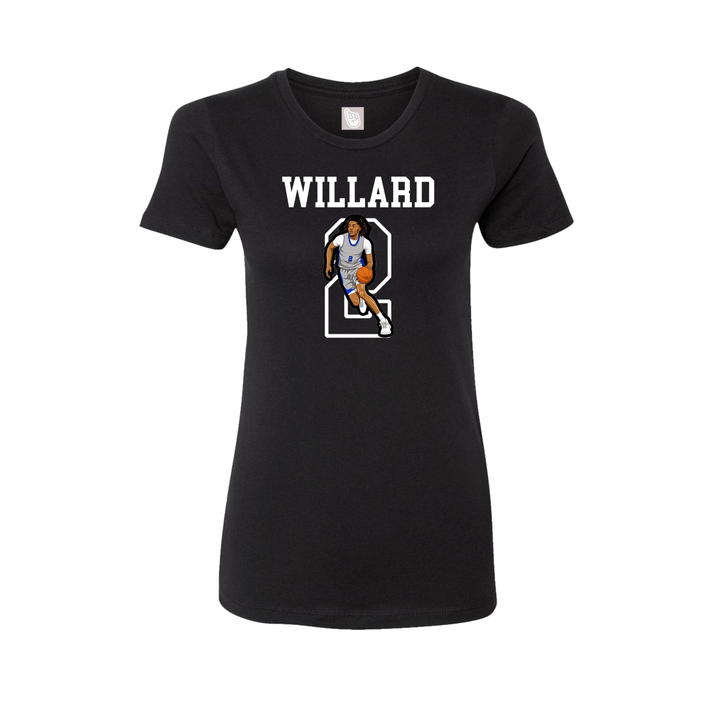 Fitted Women's Tee — Shirsey in Black