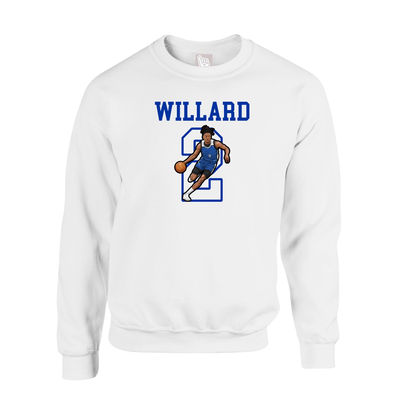 Fleece Crew — Shirsey in White