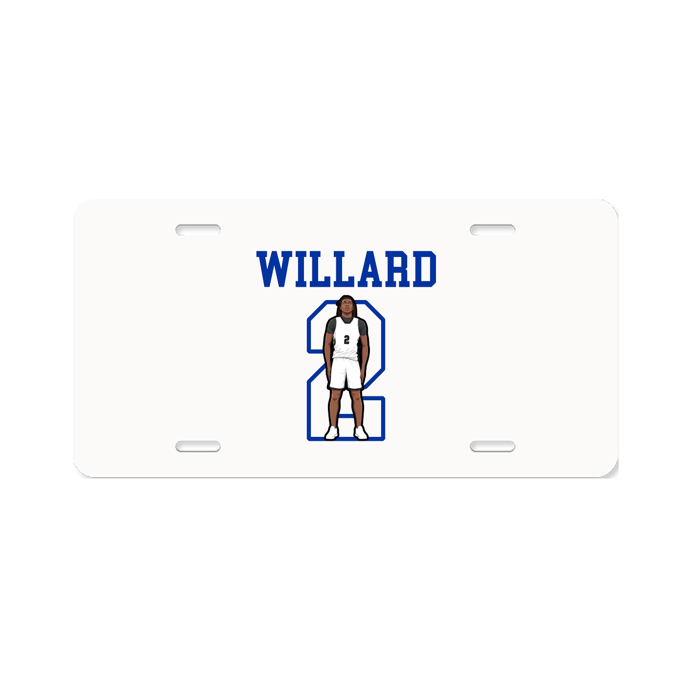License Plate — Shirsey in Classic