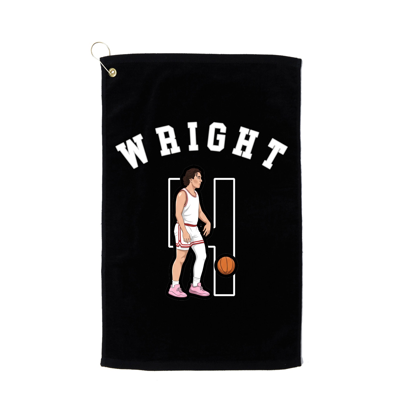 Golf Towel — Shirsey Arch in Black