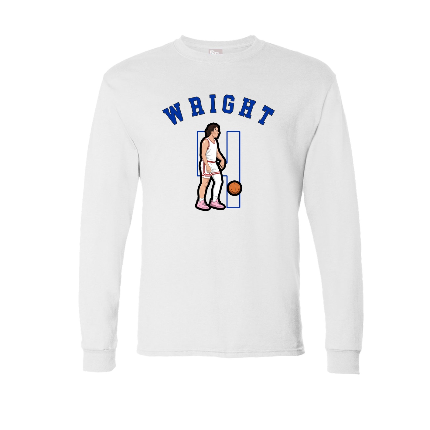 Long Sleeve Tee — Shirsey Arch in White