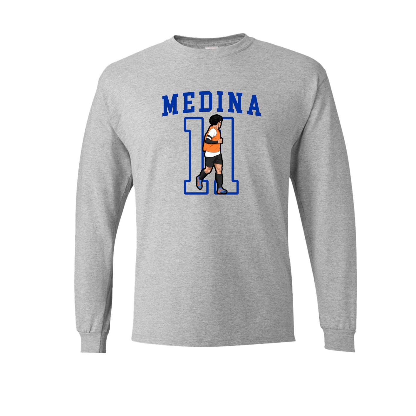 Long Sleeve Tee — Shirsey in Grey