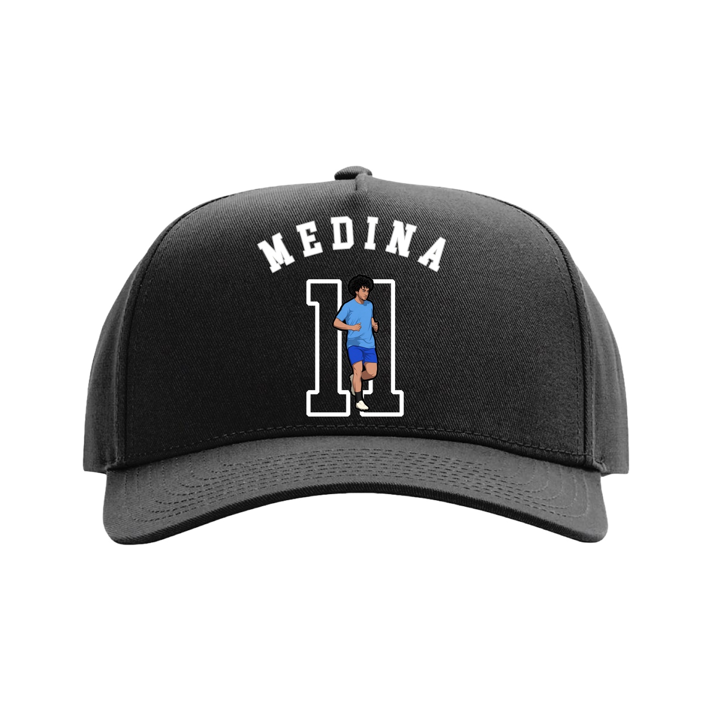 Full Fabric Five-Panel Champ Cap