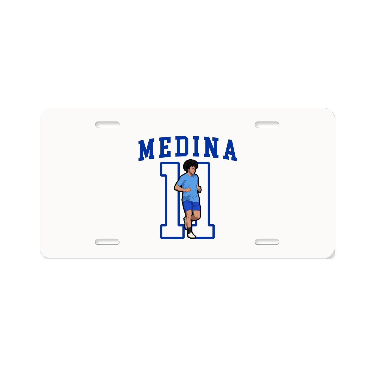 Aluminum License Plate