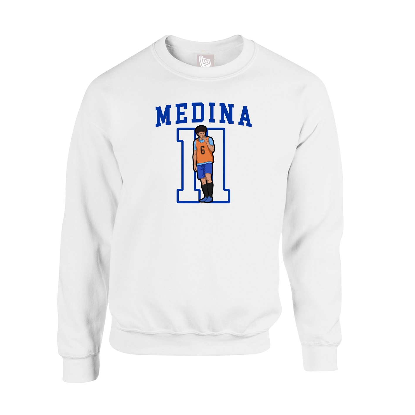 Fleece Crew — Shirsey in White