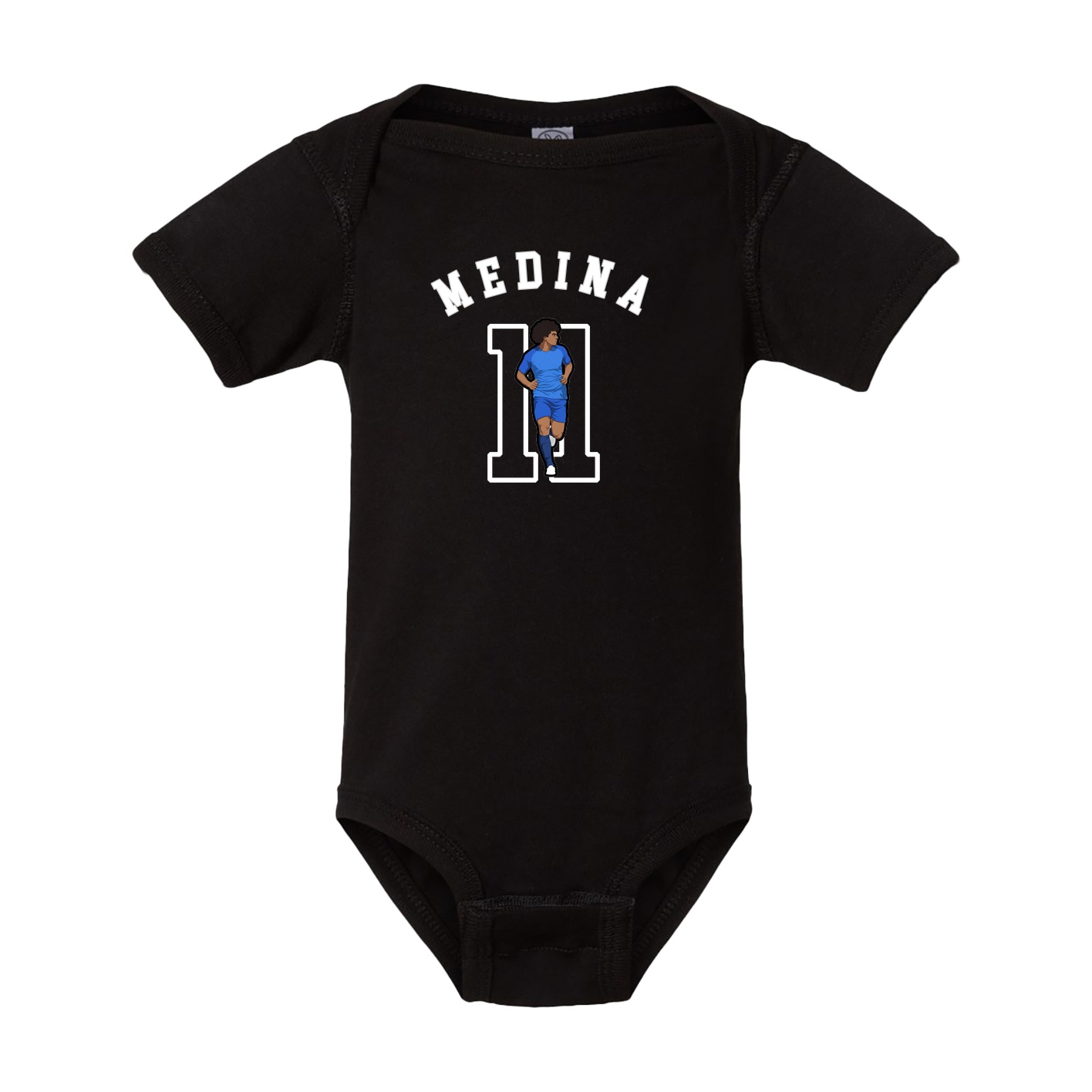 Baby Onesie — Shirsey Arch in Black