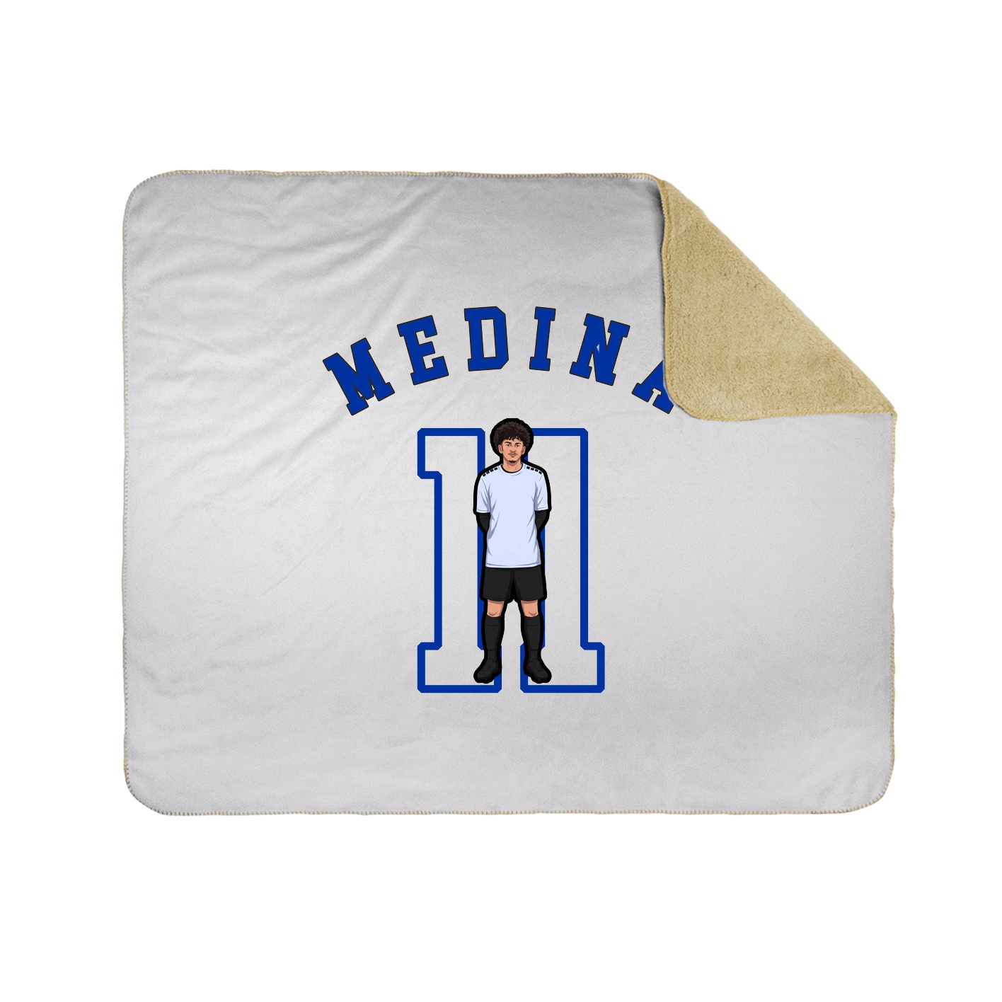 Throw Blanket — Shirsey Arch in White