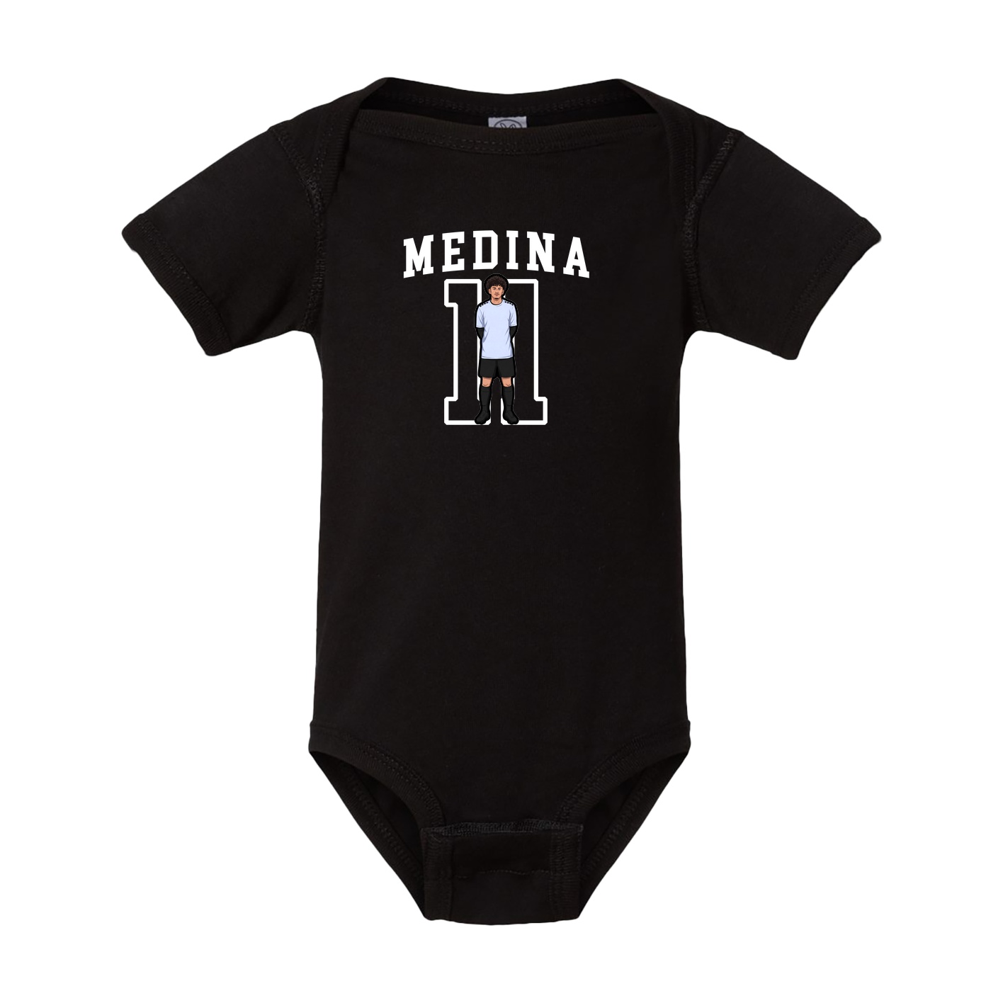 Baby Onesie — Shirsey in Black