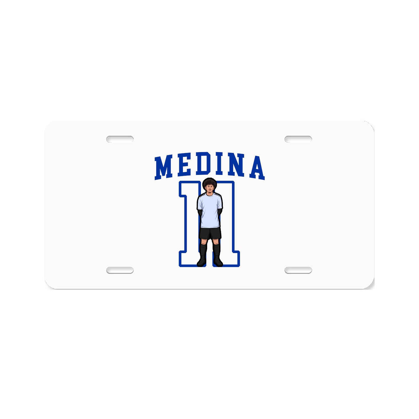 Aluminum License Plate