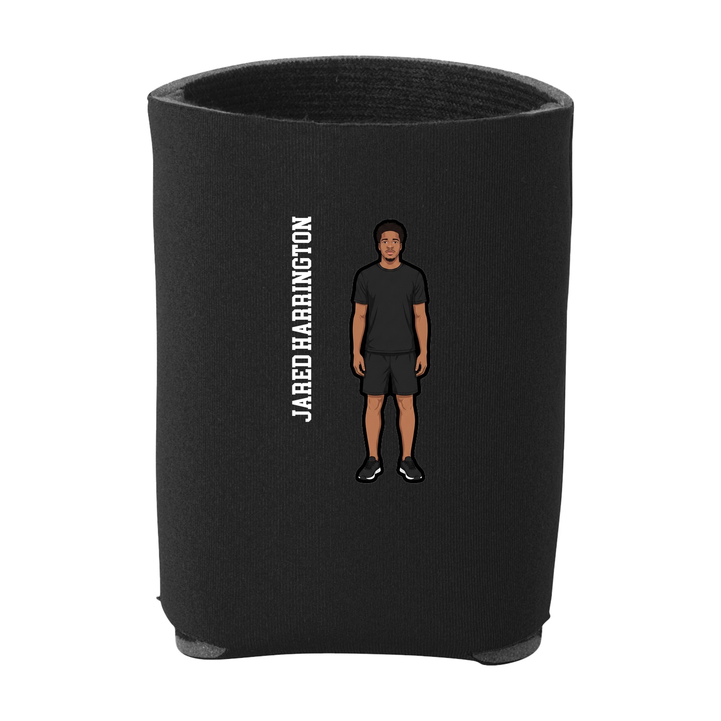 Can Holder — Name Vertical in Black