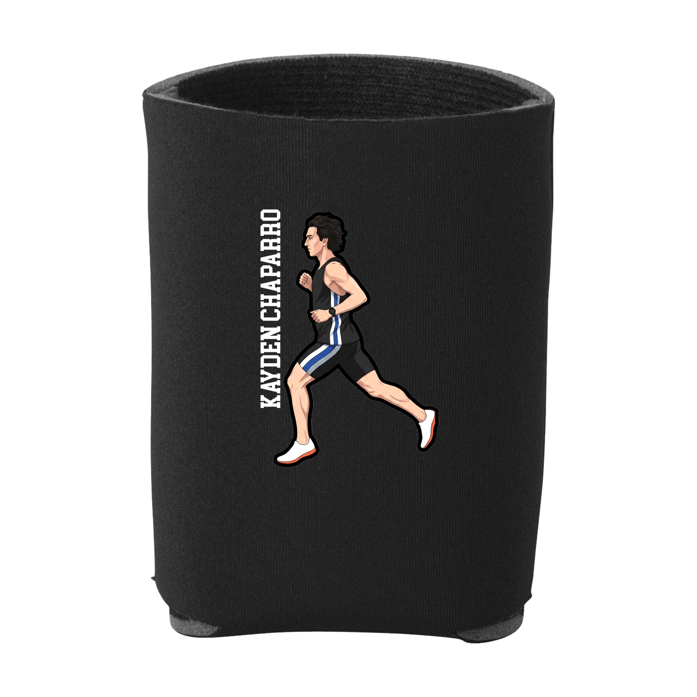 Can Holder — Name Vertical in Black