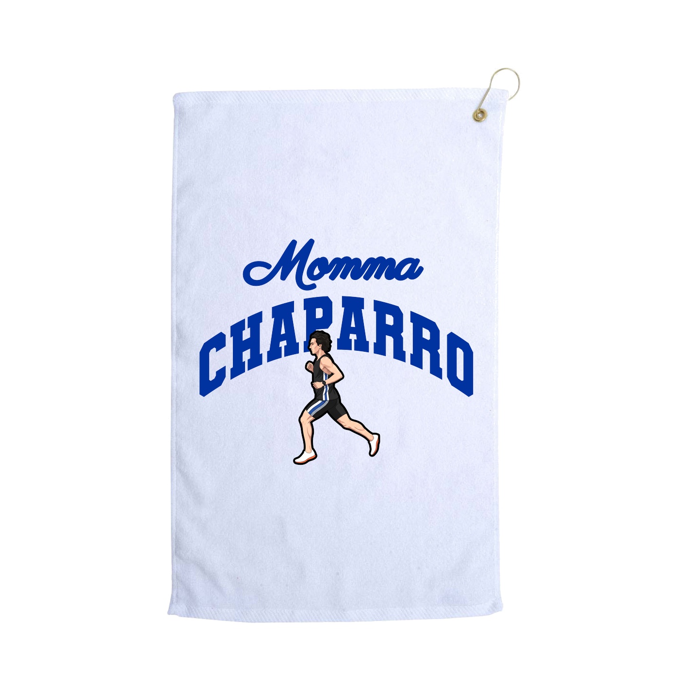 Golf Towel — Mothers Day Arch in White