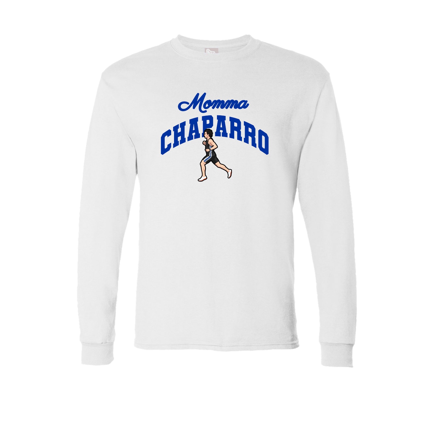 Long Sleeve Tee — Mothers Day Arch in White