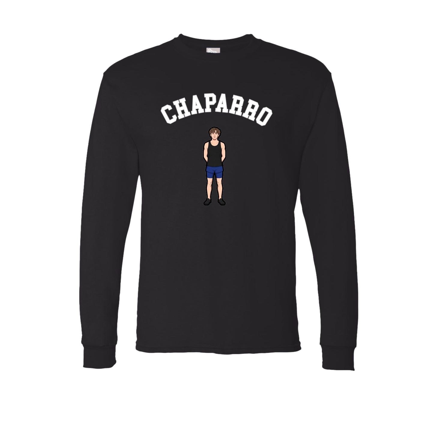 Long Sleeve Tee — Shirsey Arch in Black