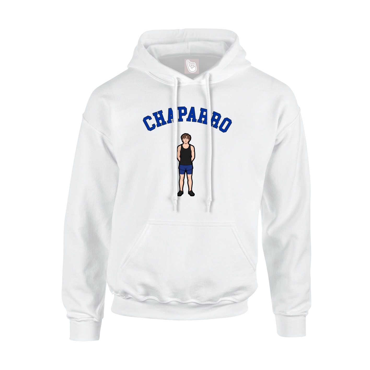 Hoodie — Shirsey Arch in White