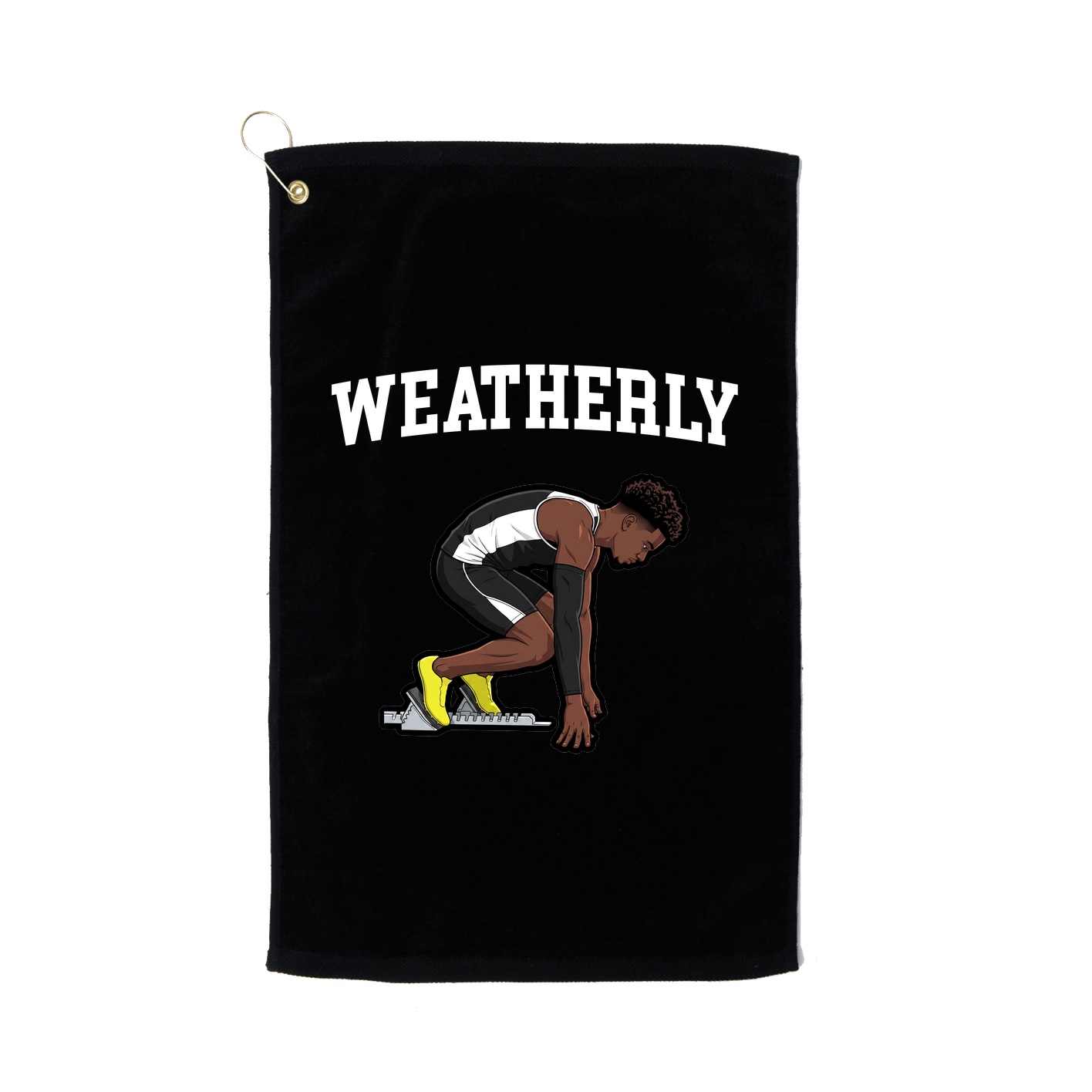 Golf Towel — Shirsey in Black