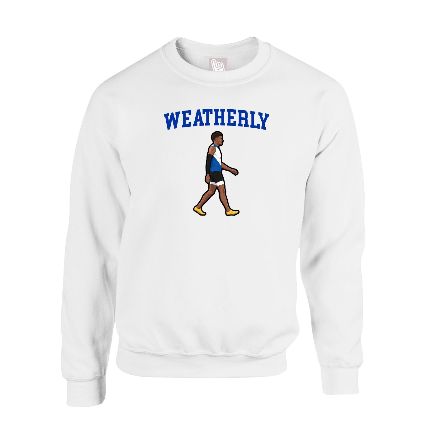 Fleece Crew — Shirsey in White