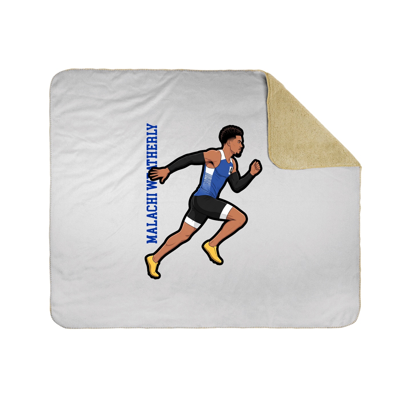50x60 Sherpa Lined Throw Blanket