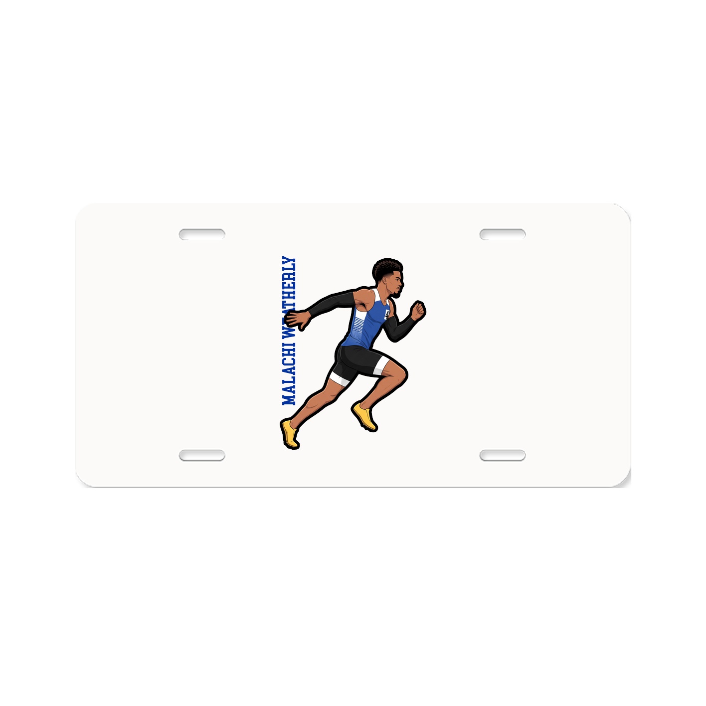 Aluminum License Plate