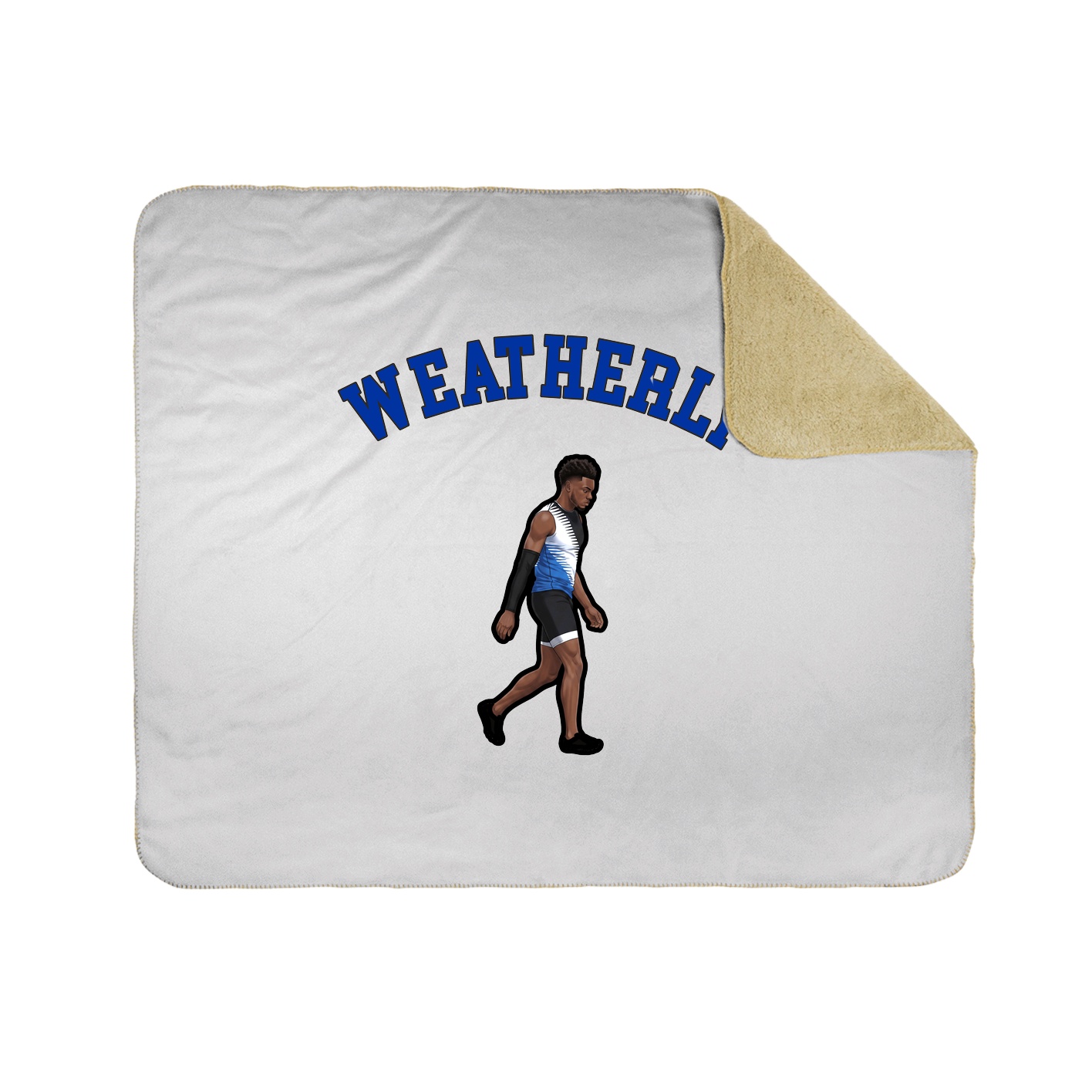 Throw Blanket — Shirsey Arch in White