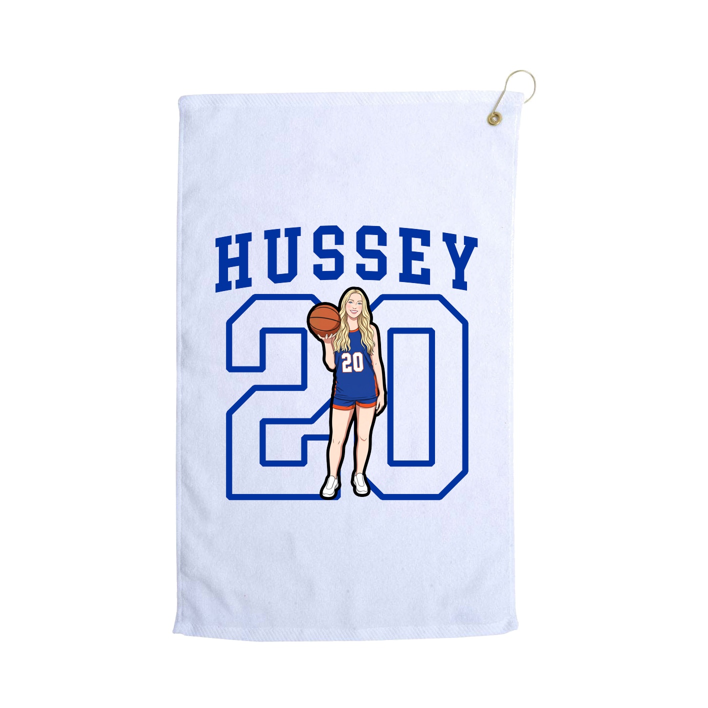 Golf Towel — Shirsey in White
