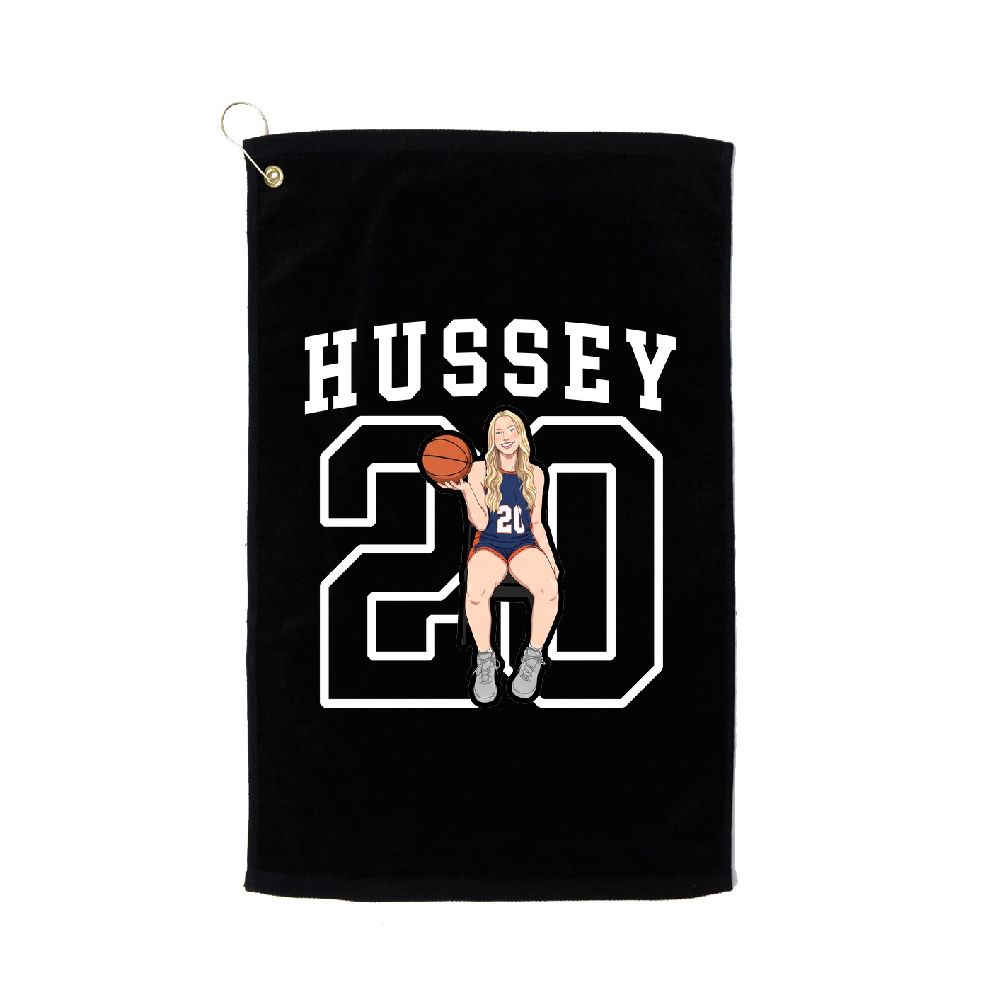 Golf Towel — Shirsey in Black