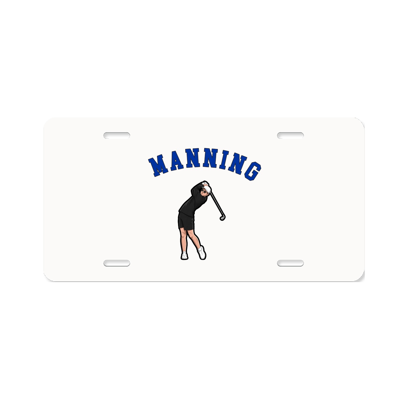 License Plate — Shirsey Arch in Classic