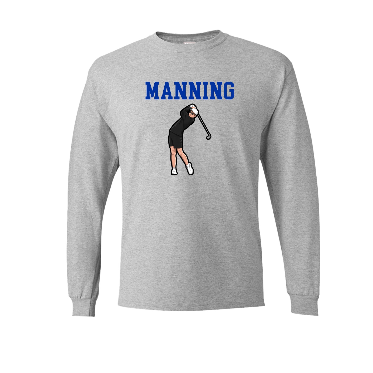 Long Sleeve Tee — Shirsey in Grey