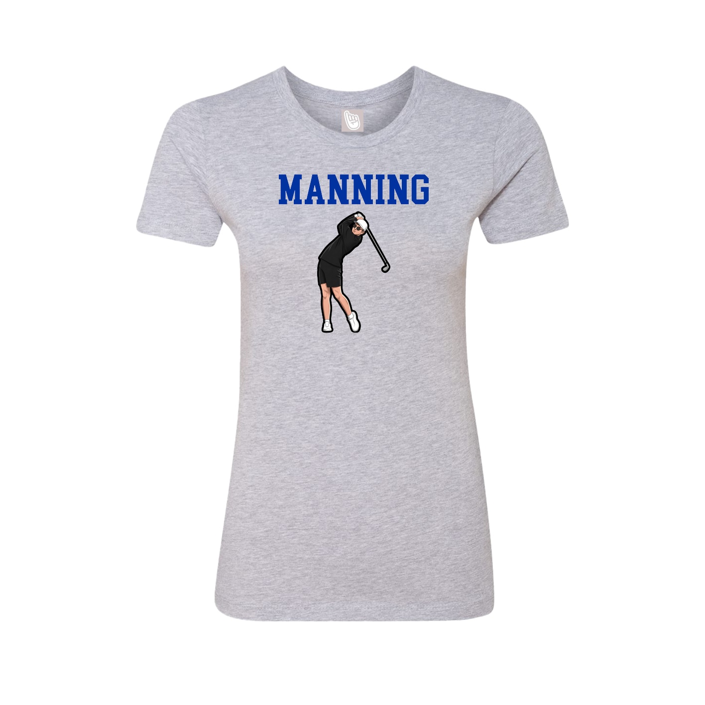 Fitted Women's Tee — Shirsey in Grey