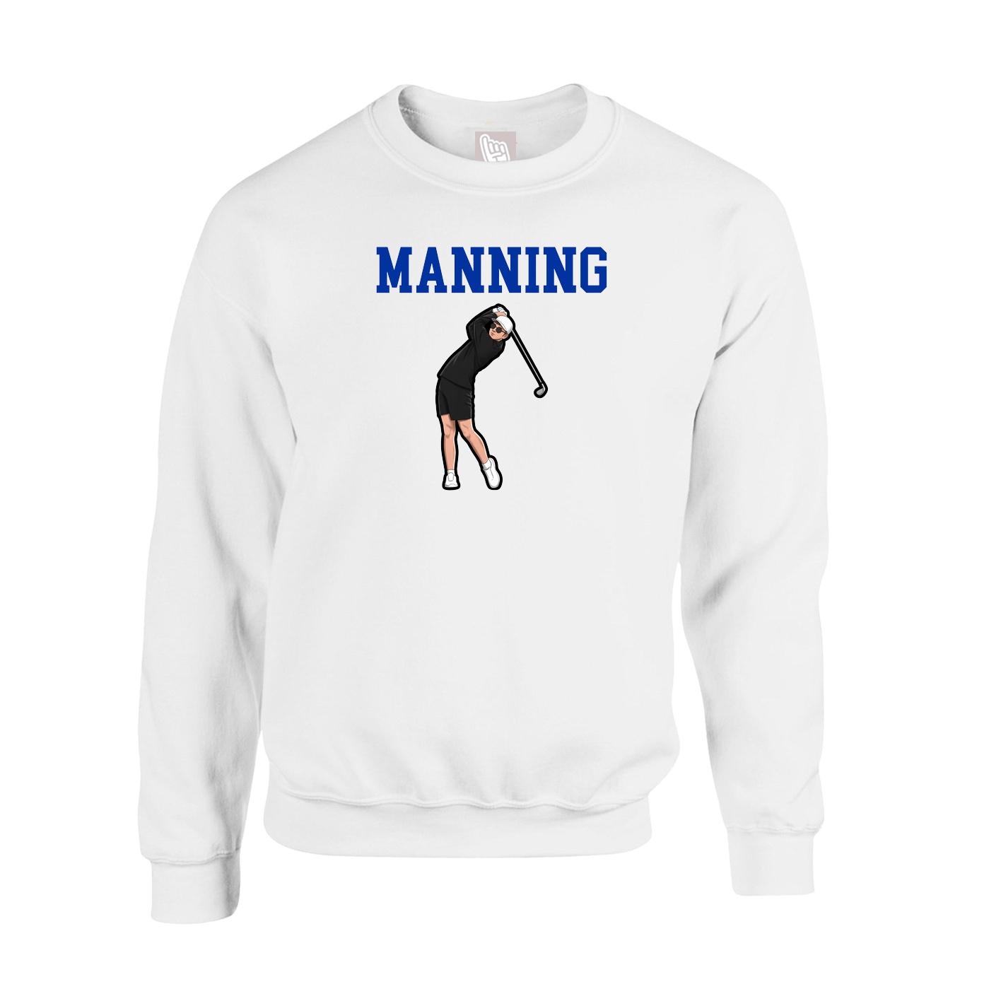 Fleece Crew — Shirsey in White