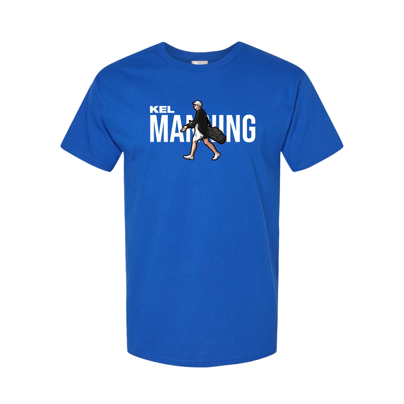Youth Tee — Player Name in Royal