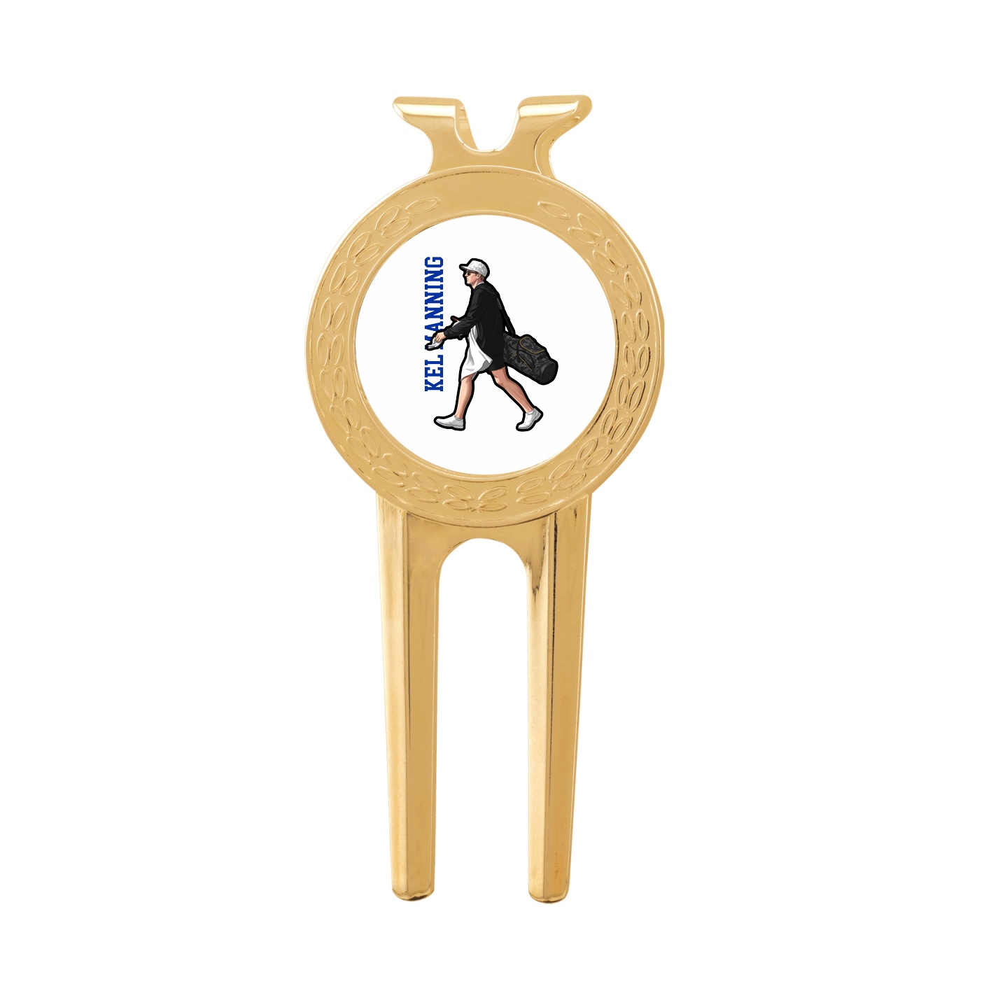 Divot Tool with Ball Marker — Name Vertical in Classic