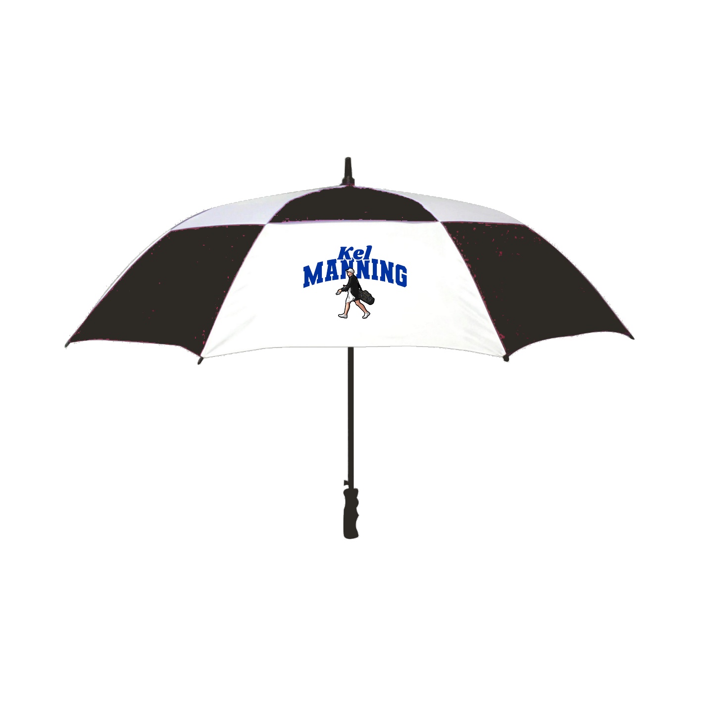 Golf Umbrella — Signature Arch in Black