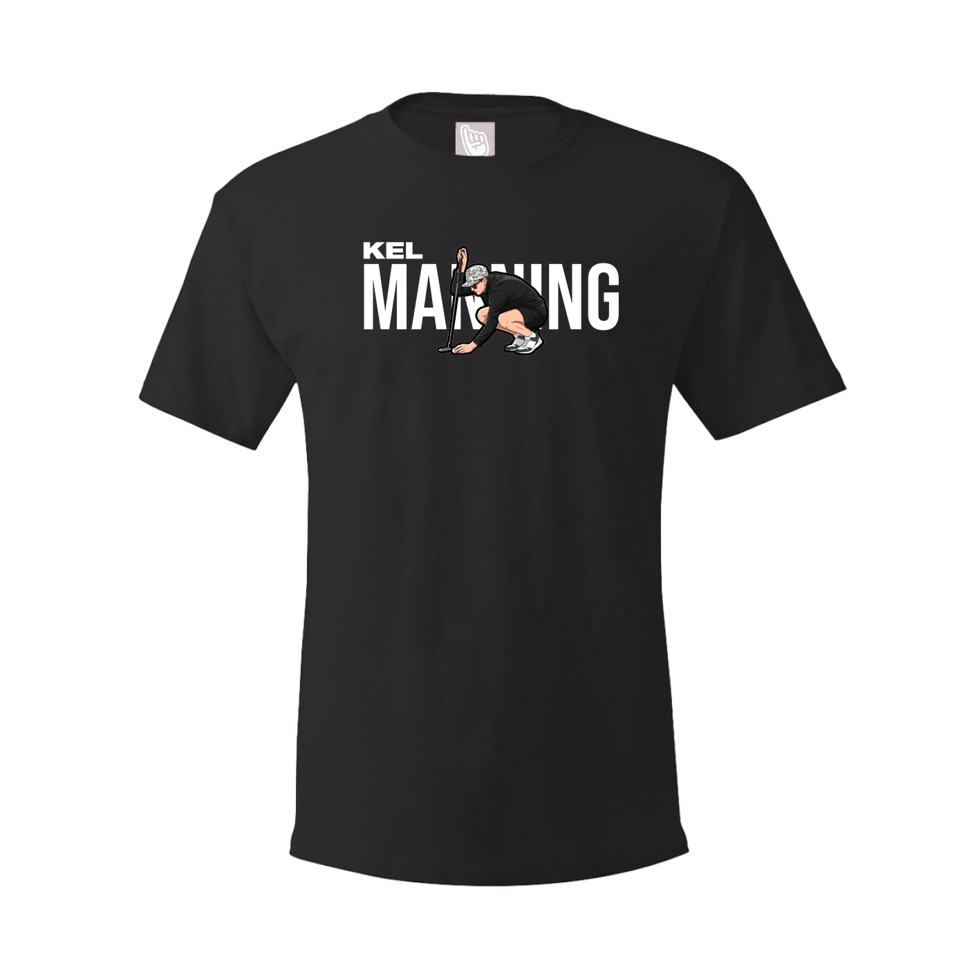 Youth Tee — Player Name in Black