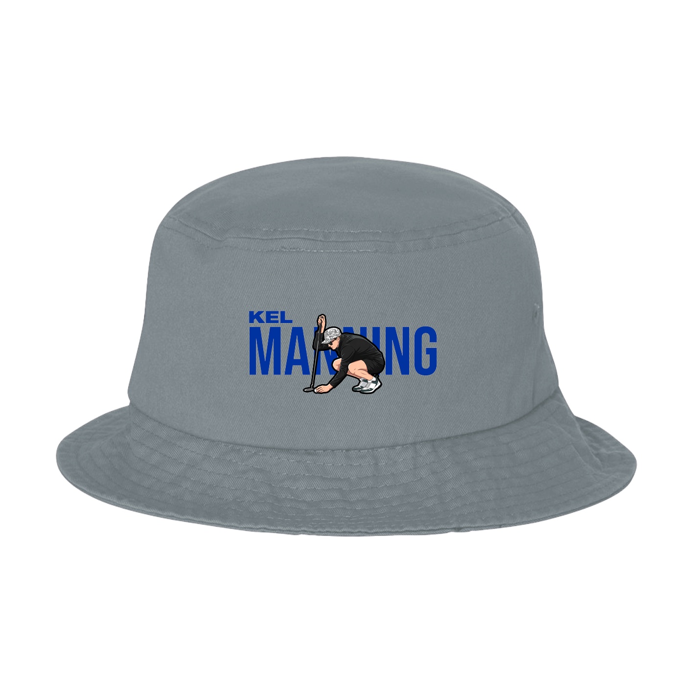 Bucket Cap — Player Name in Grey