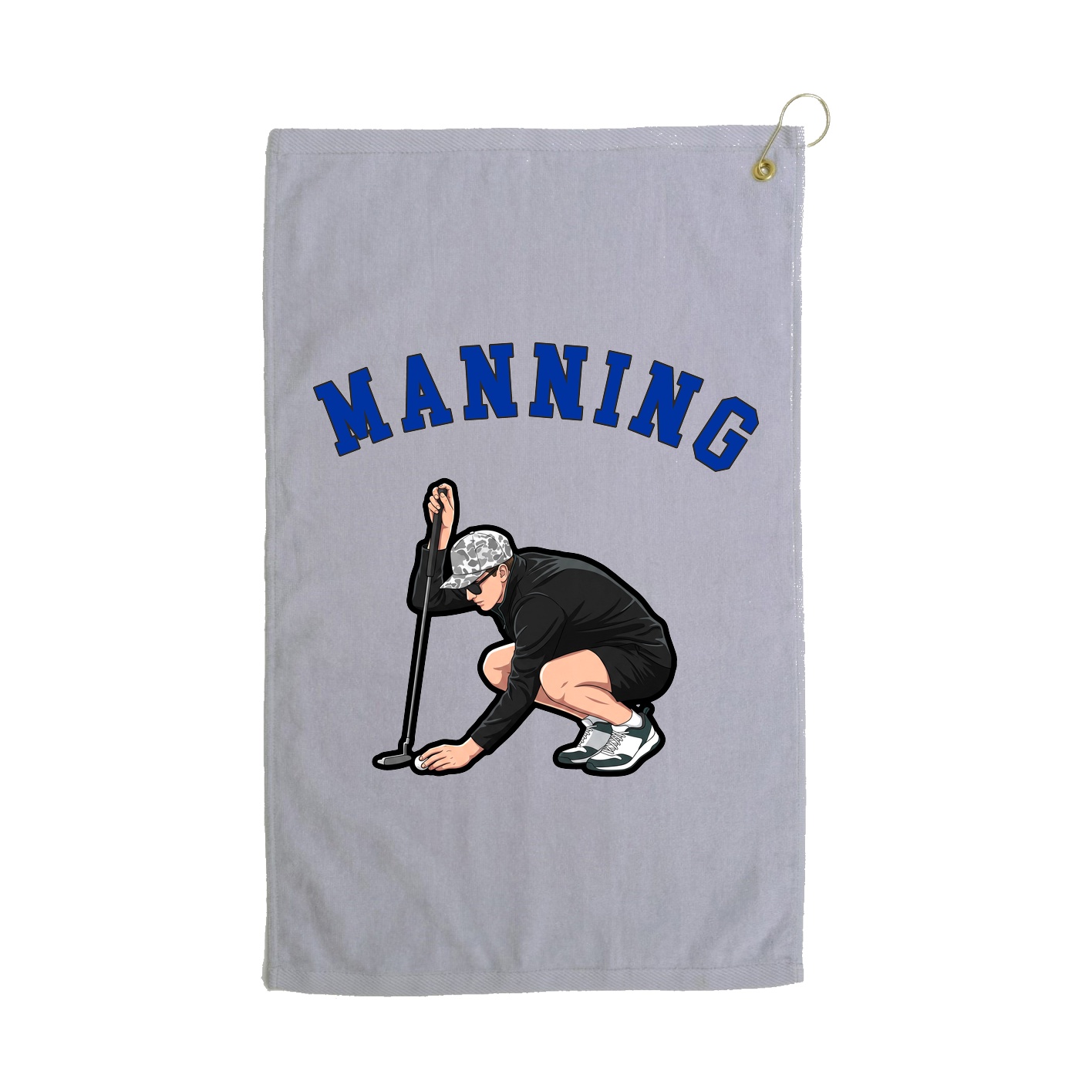 Golf Towel — Shirsey Arch in Grey