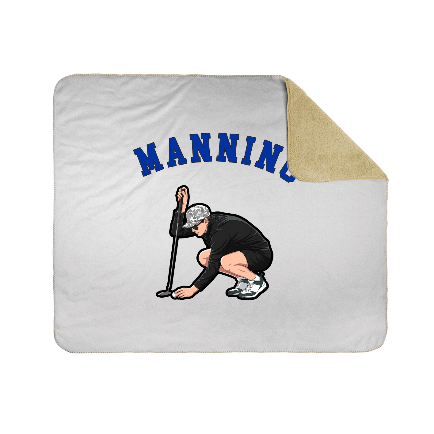 Throw Blanket — Shirsey Arch in White
