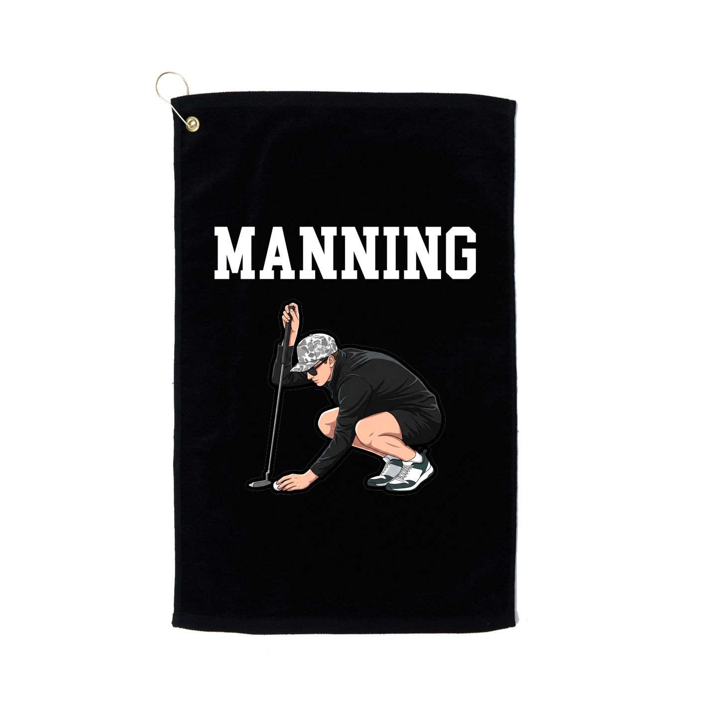 Golf Towel — Shirsey in Black