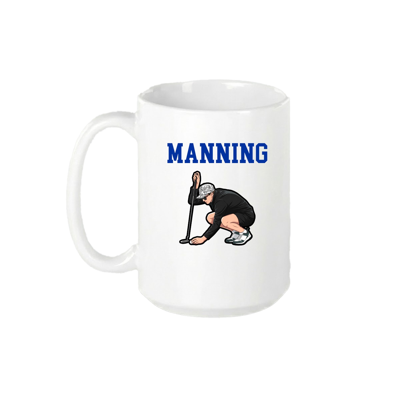 15oz Coffee Mug — Shirsey in White