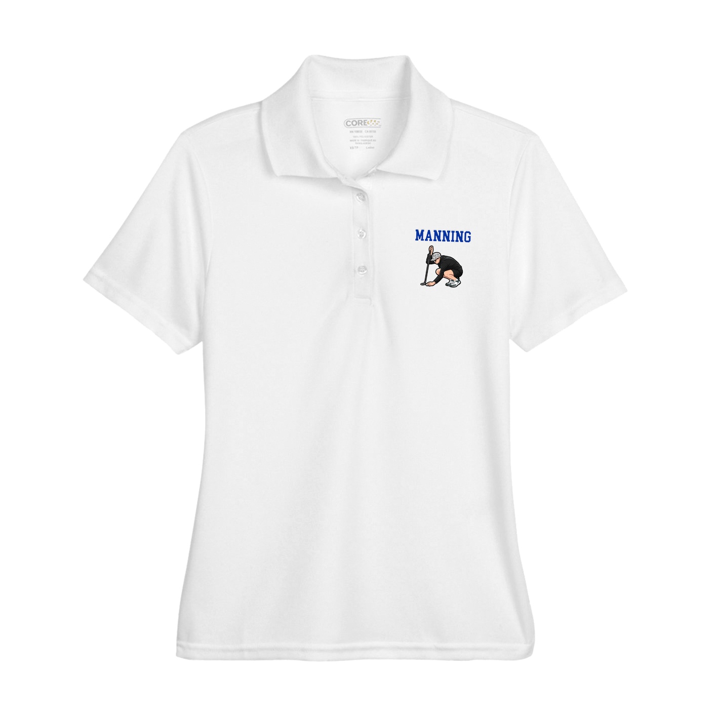Womens Performance Polo — Shirsey in White