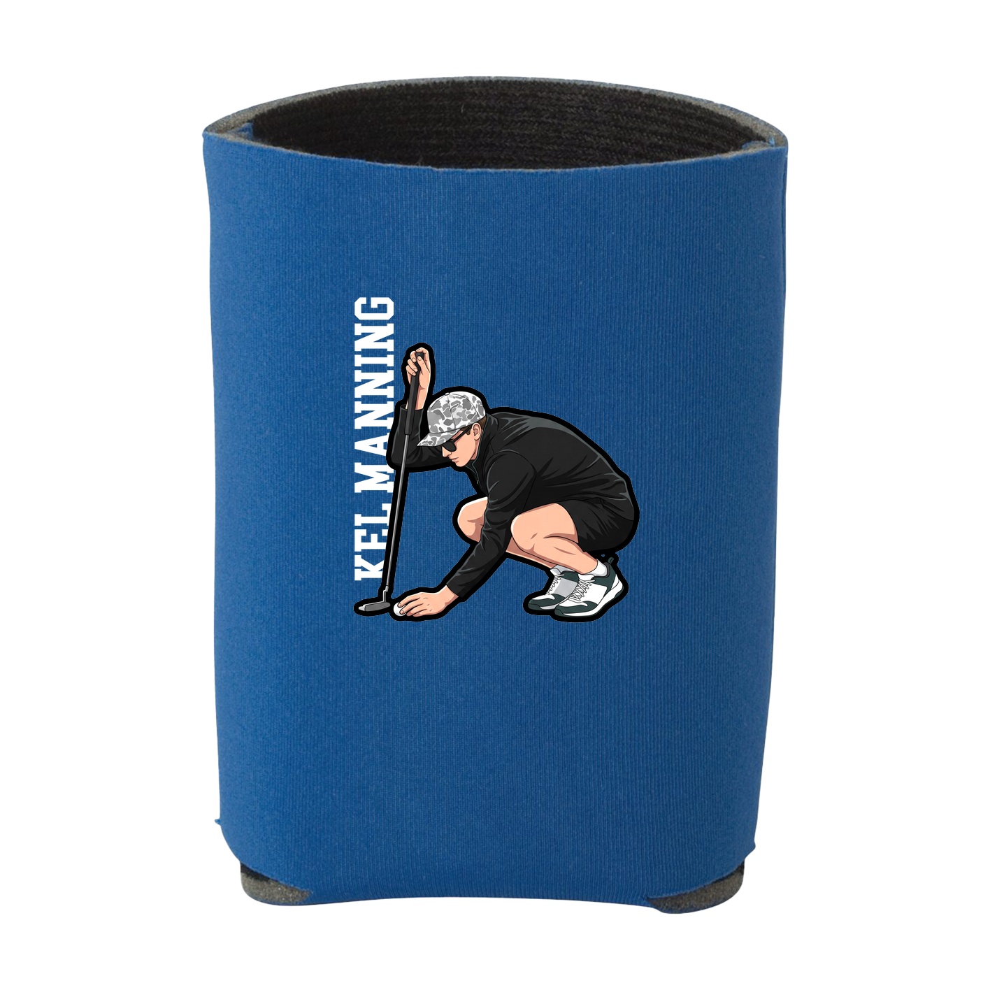 Can Holder — Name Vertical in Royal