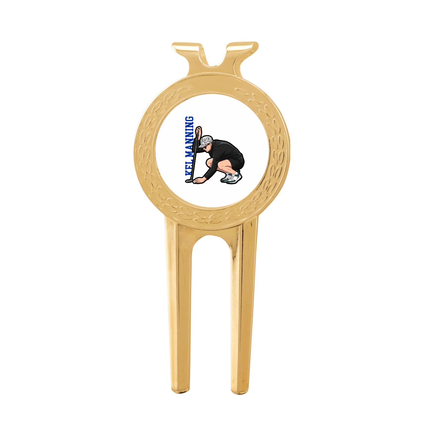 Divot Tool with Ball Marker — Name Vertical in Classic