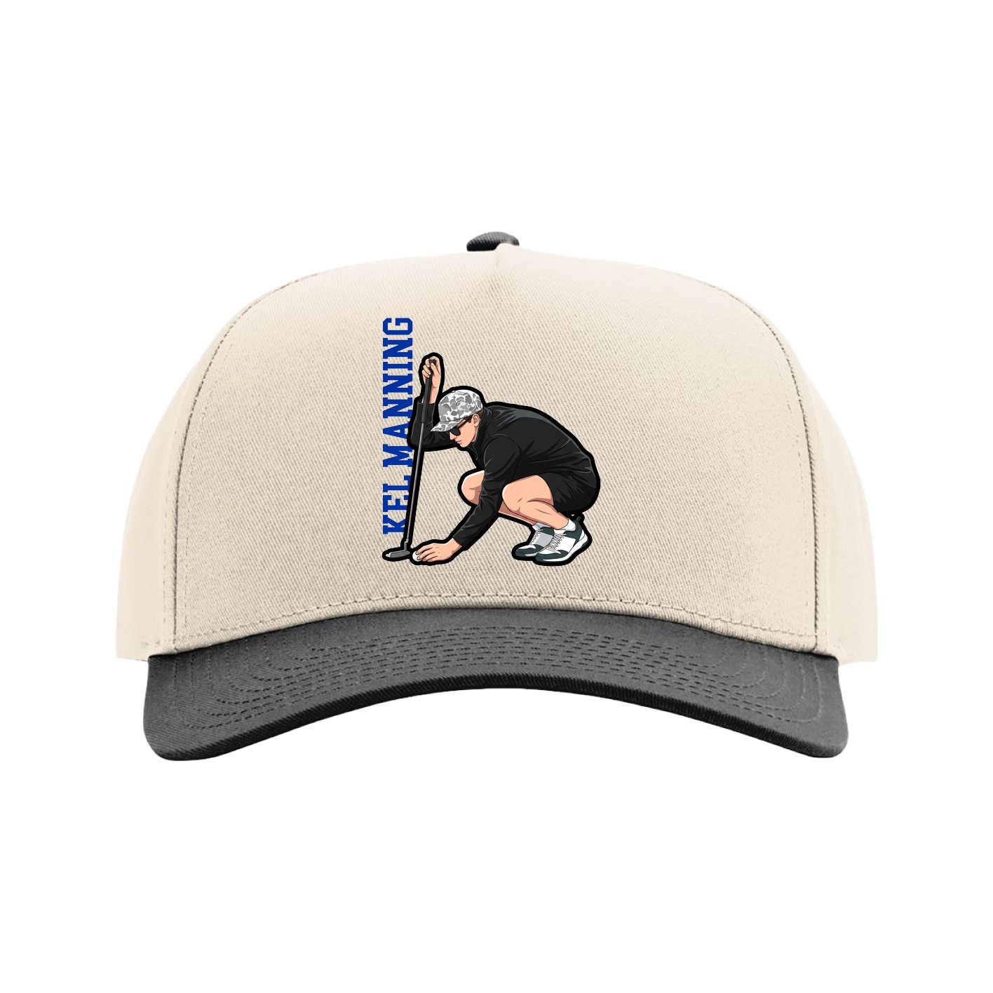 Full Fabric Five-Panel Champ Cap