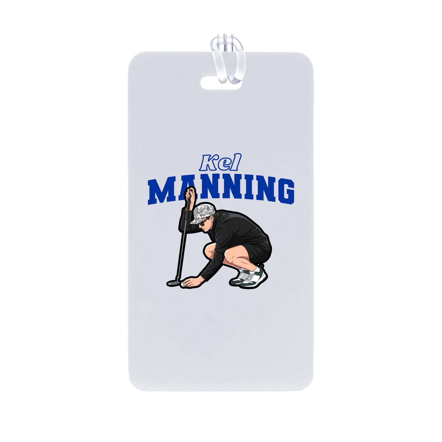 Bag Tag — Name Arch in Classic