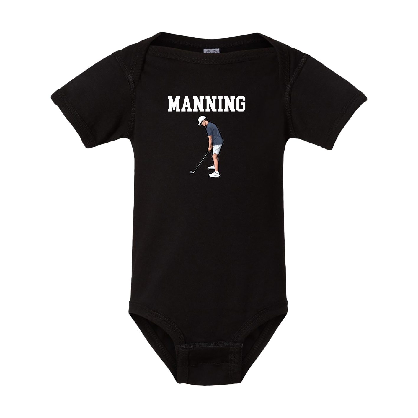 Baby Onesie — Shirsey in Black