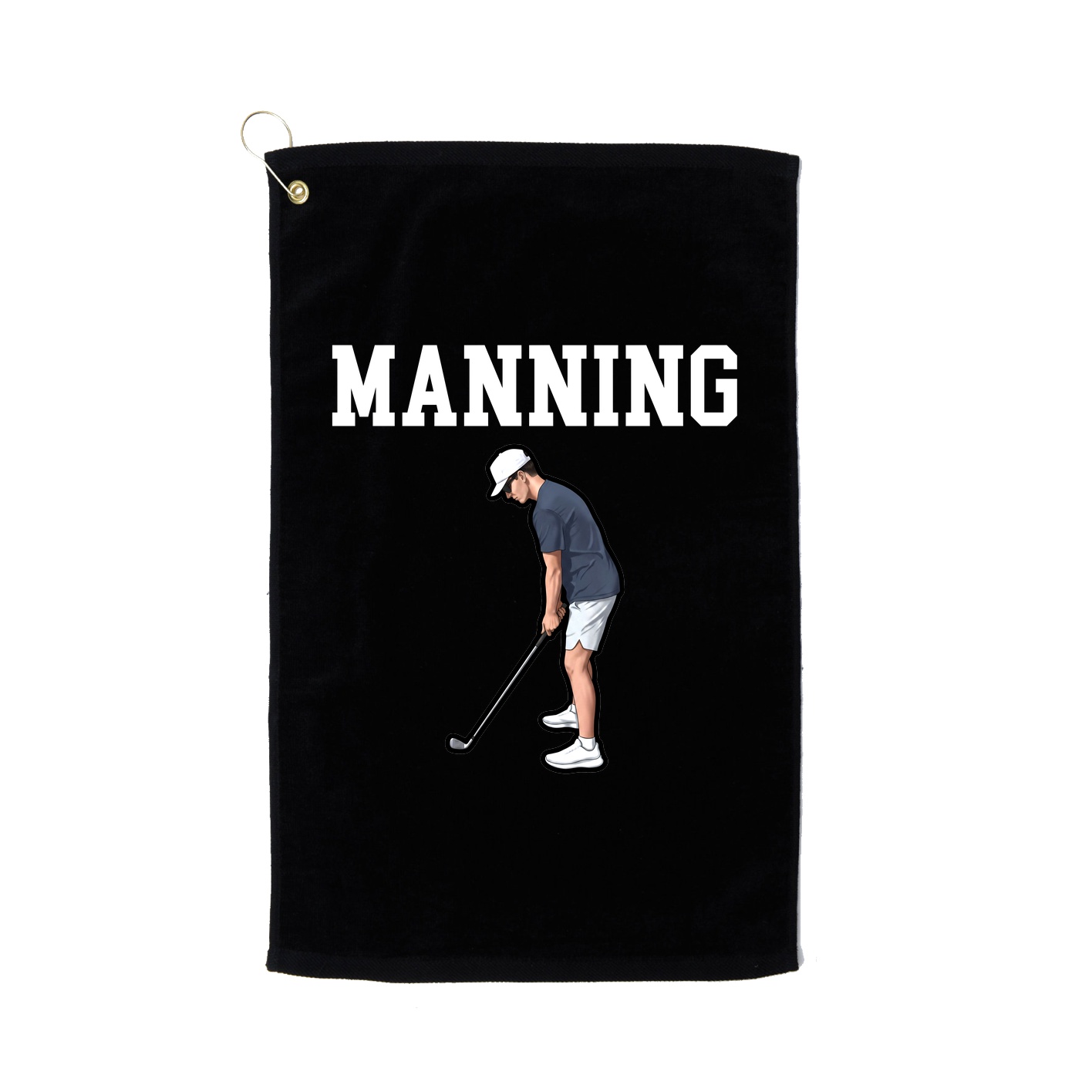 Golf Towel — Shirsey in Black