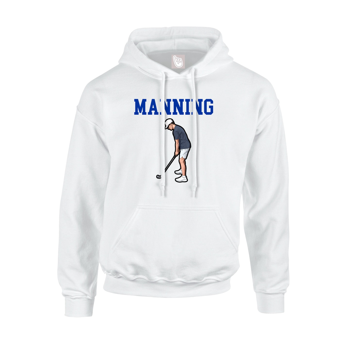Hoodie — Shirsey in White