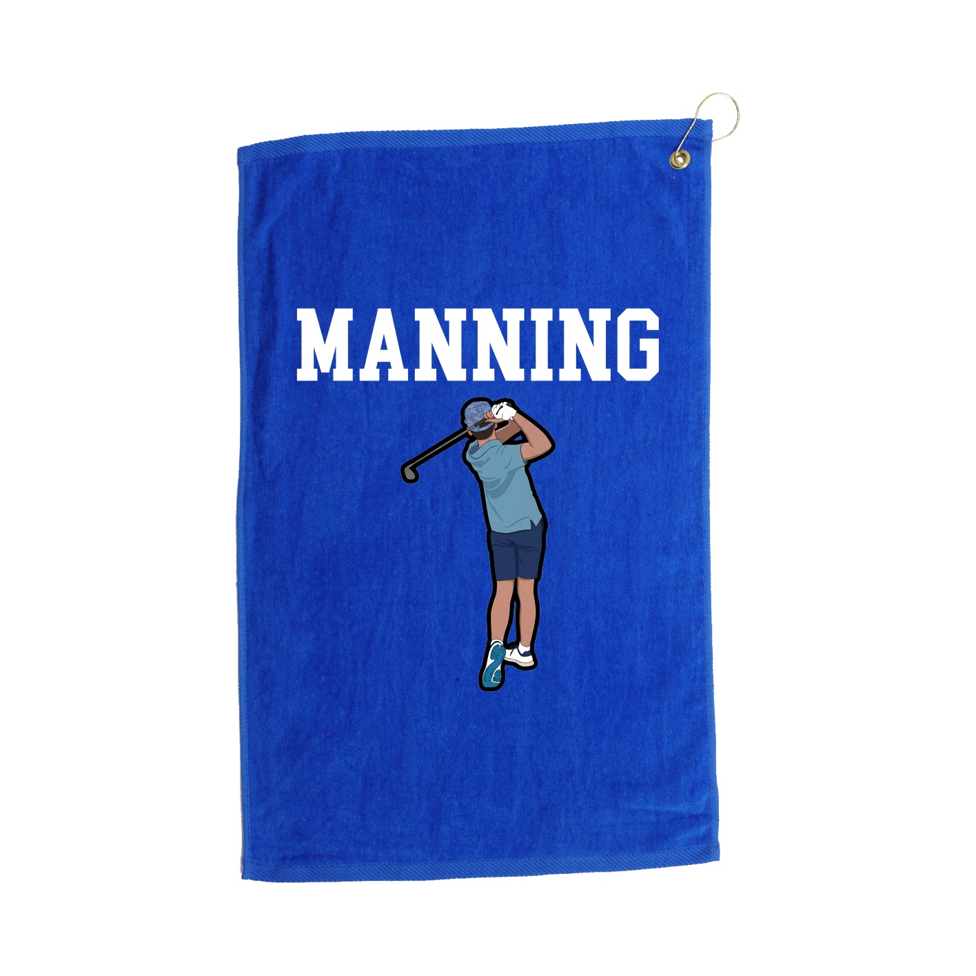 Golf Towel — Shirsey in Royal