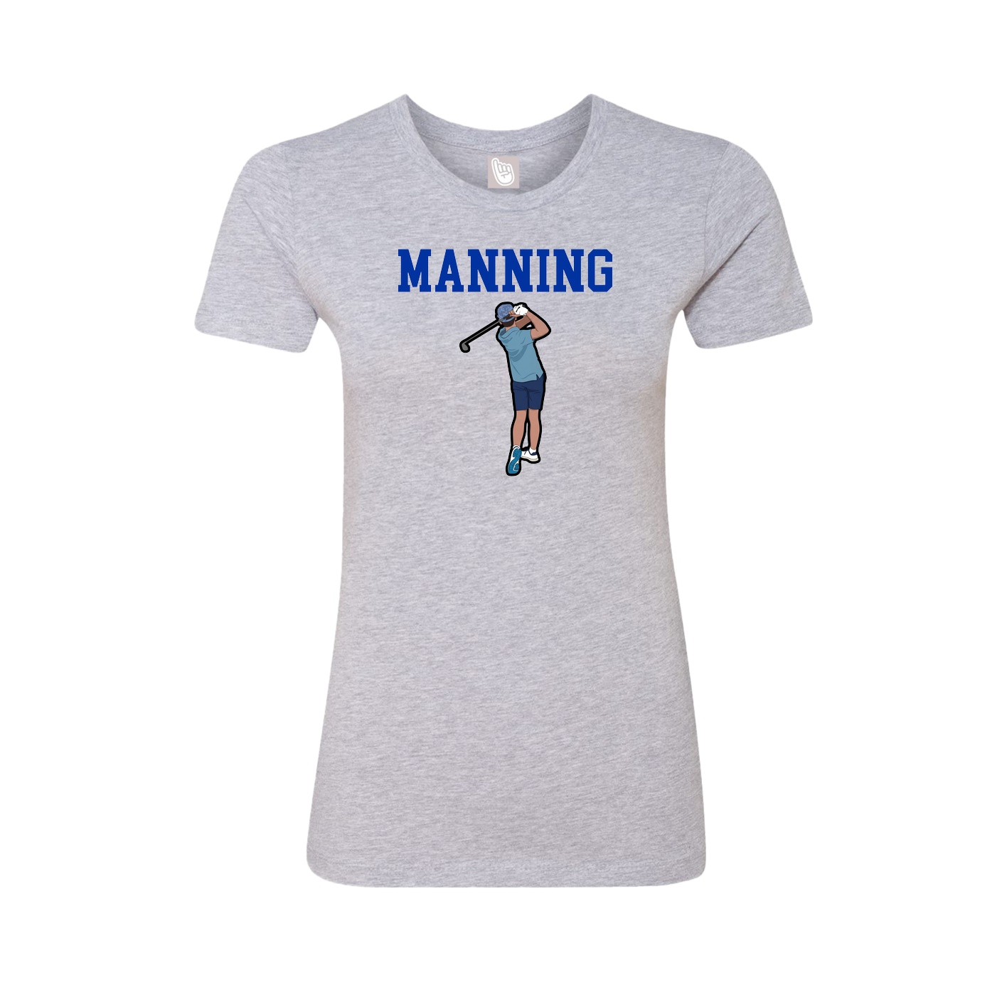 Fitted Women's Tee — Shirsey in Grey