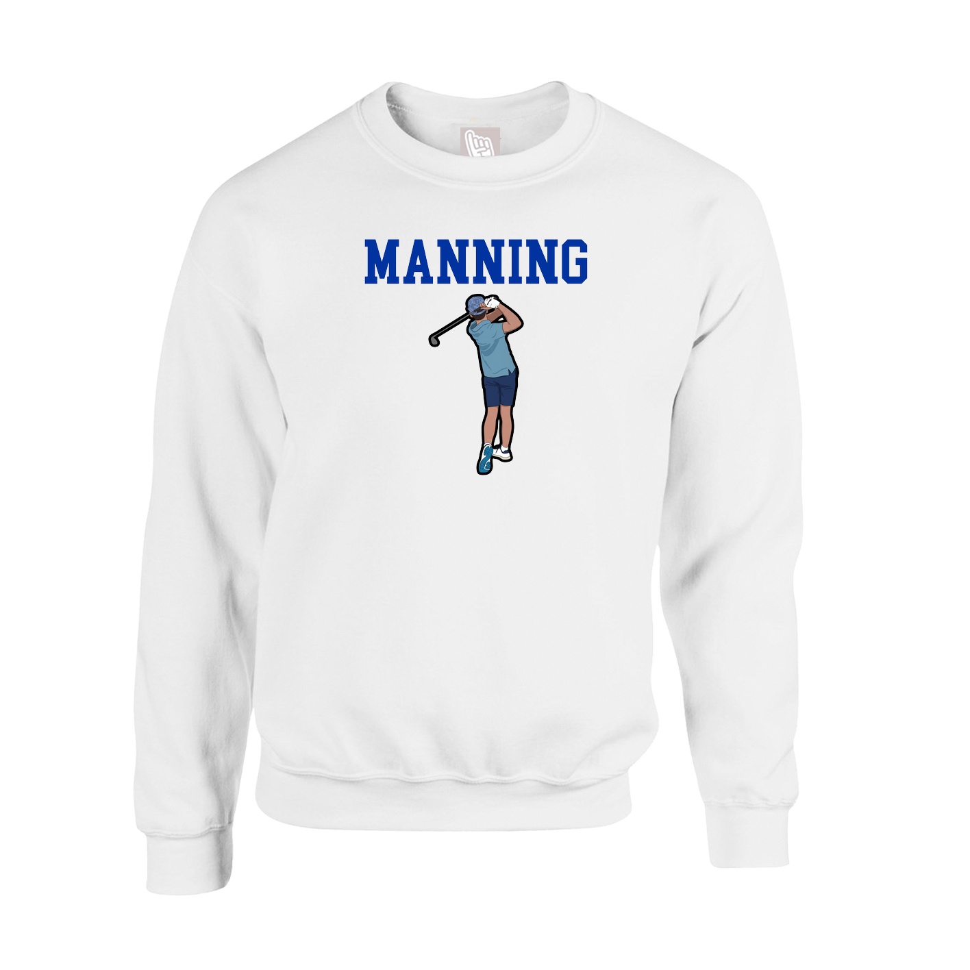 Fleece Crew — Shirsey in White